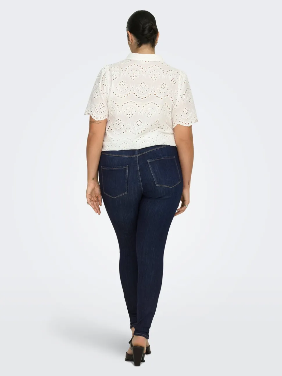 CARSTORM Høy midje Skinny Fit Jeans