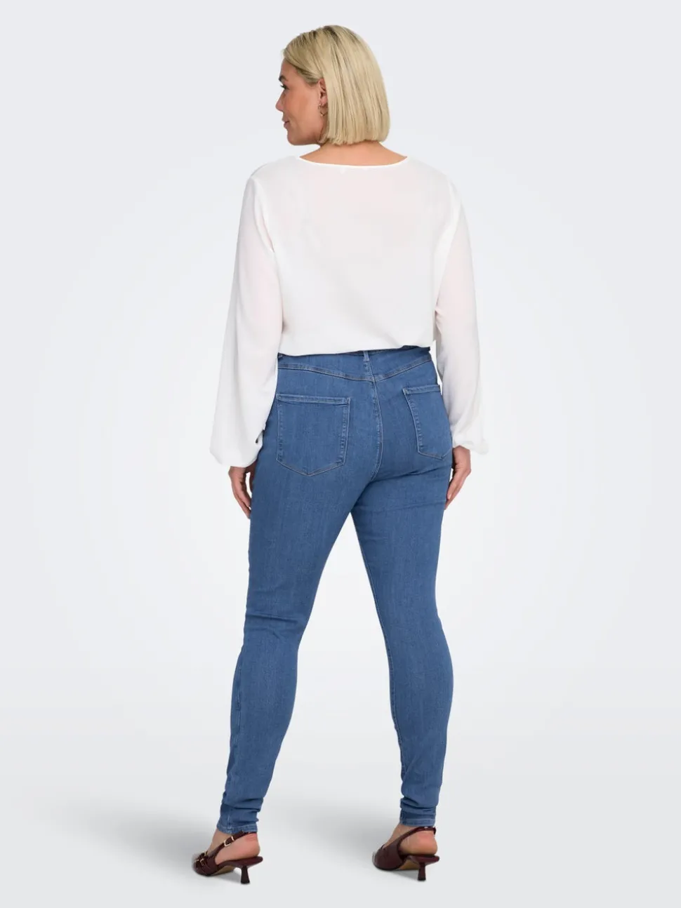 CARSTORM Høy midje Skinny Fit Jeans