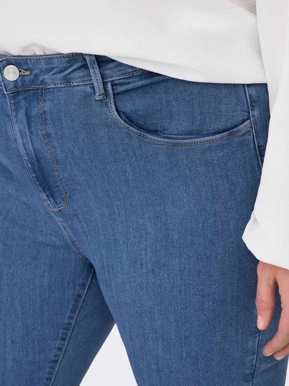CARSTORM Høy midje Skinny Fit Jeans
