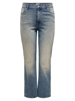 CARSUI Høy midje Slim Fit Jeans