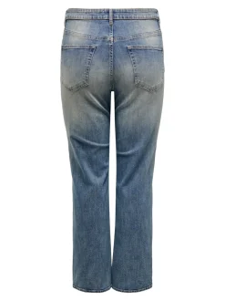 CARSUI Høy midje Slim Fit Jeans
