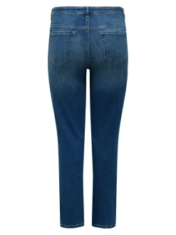 CARSUI Middels høy midje Slim Fit Ankellengde Jeans