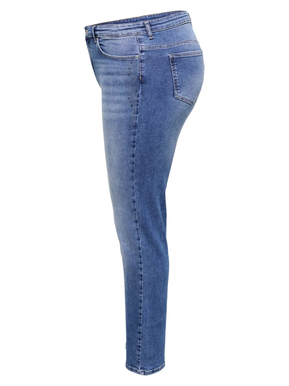 CARSUI Middels høy midje Slim Fit Jeans
