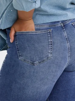 CARSUI Middels høy midje Slim Fit Jeans