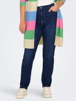 CARSUI Middels høy midje Slim Fit Jeans