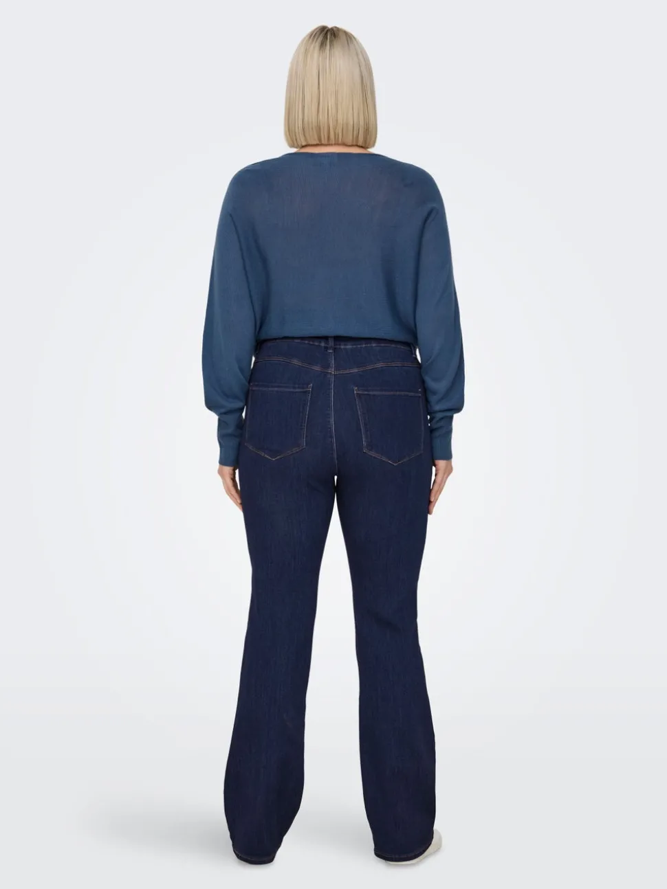 CARTHUNDER Middels høy midje Flared Fit Jeans