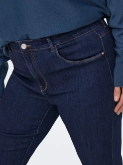 CARTHUNDER Middels høy midje Flared Fit Jeans