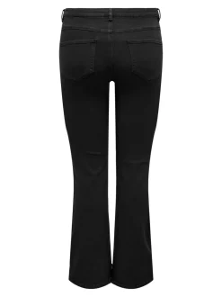 CARTHUNDER Middels høy midje Flared Fit Jeans