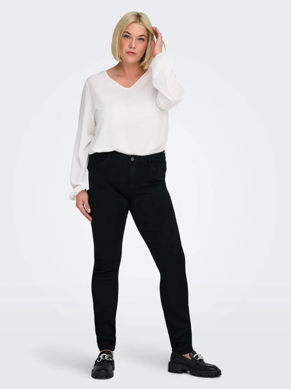 CARTHUNDER Middels høy midje Skinny Fit Jeans