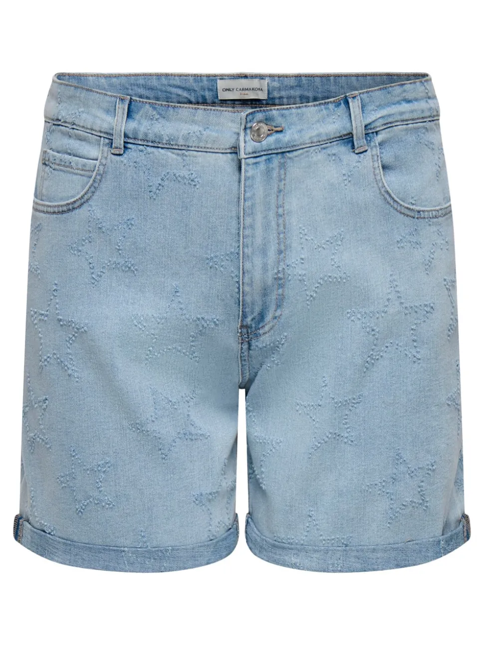 CARVEGA Høy midje Loose fit Denimshorts