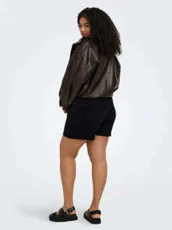 CARVEGA Høy midje Regular Fit Denimshorts