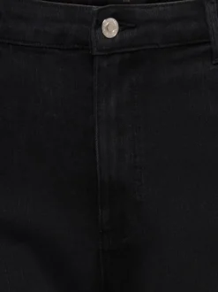 CARVEGA Høy midje Regular Fit Denimshorts