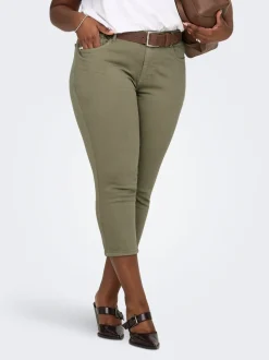 CARWILLY Cropped Fit Cropped Jeans