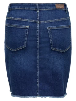 CARWILLY Denim Denimskjørt Midiskjørt