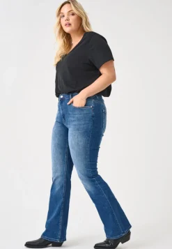 CARWILLY Høy midje Flared Fit Jeans