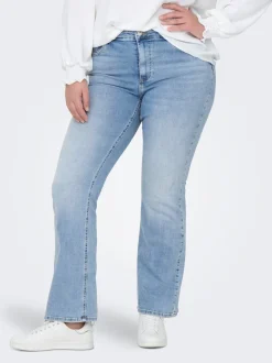 CARWILLY Høy midje Flared Fit Jeans