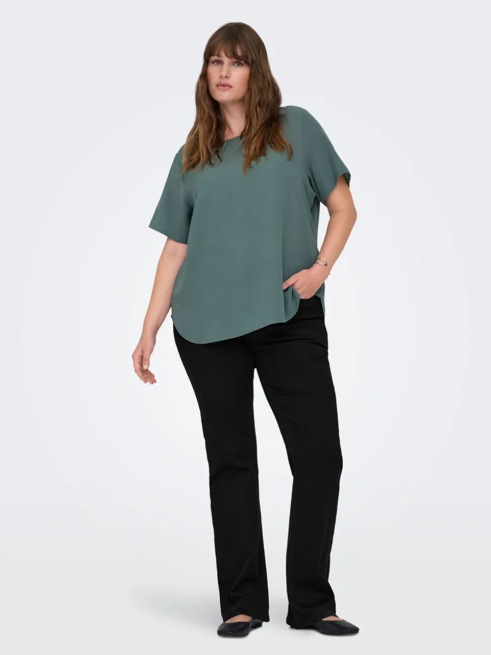 CARWILLY Høy midje Flared Fit Jeans