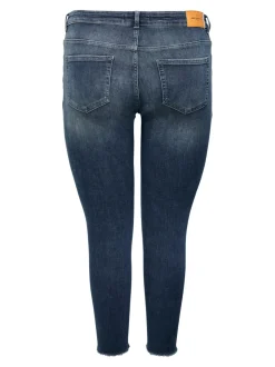 CARWILLY Høy midje Skinny Fit Ankellengde Jeans