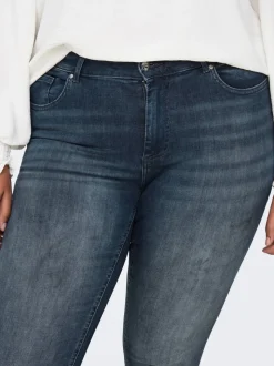 CARWILLY Høy midje Skinny Fit Ankellengde Jeans