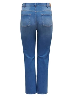 CARWILLY Høy midje Straight Fit Jeans