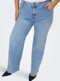CARWILLY Høy midje Wide Leg Fit Jeans