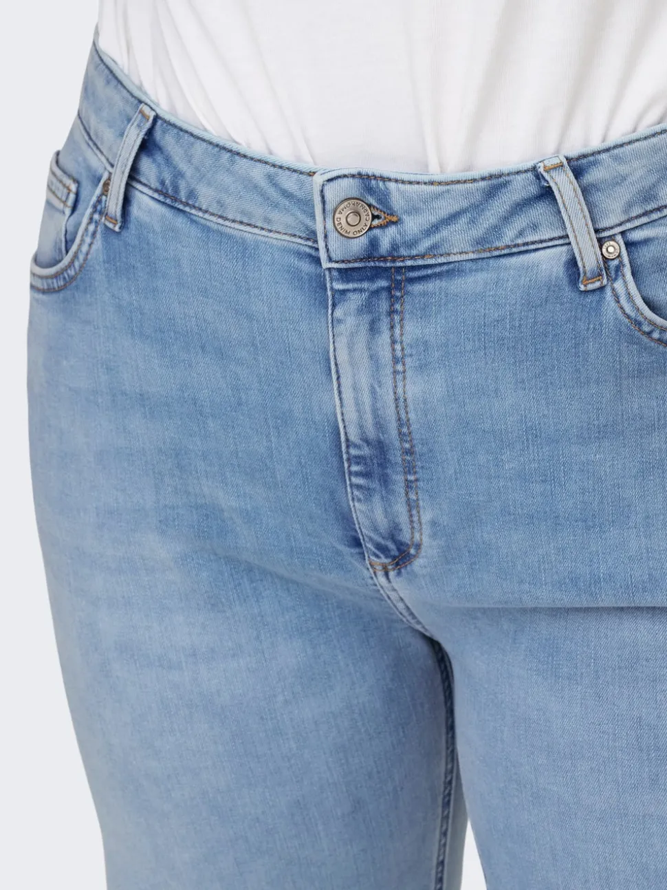 CARWILLY Høy midje Wide Leg Fit Jeans