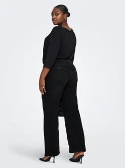 CARWILLY Høy midje Wide Leg Fit Jeans