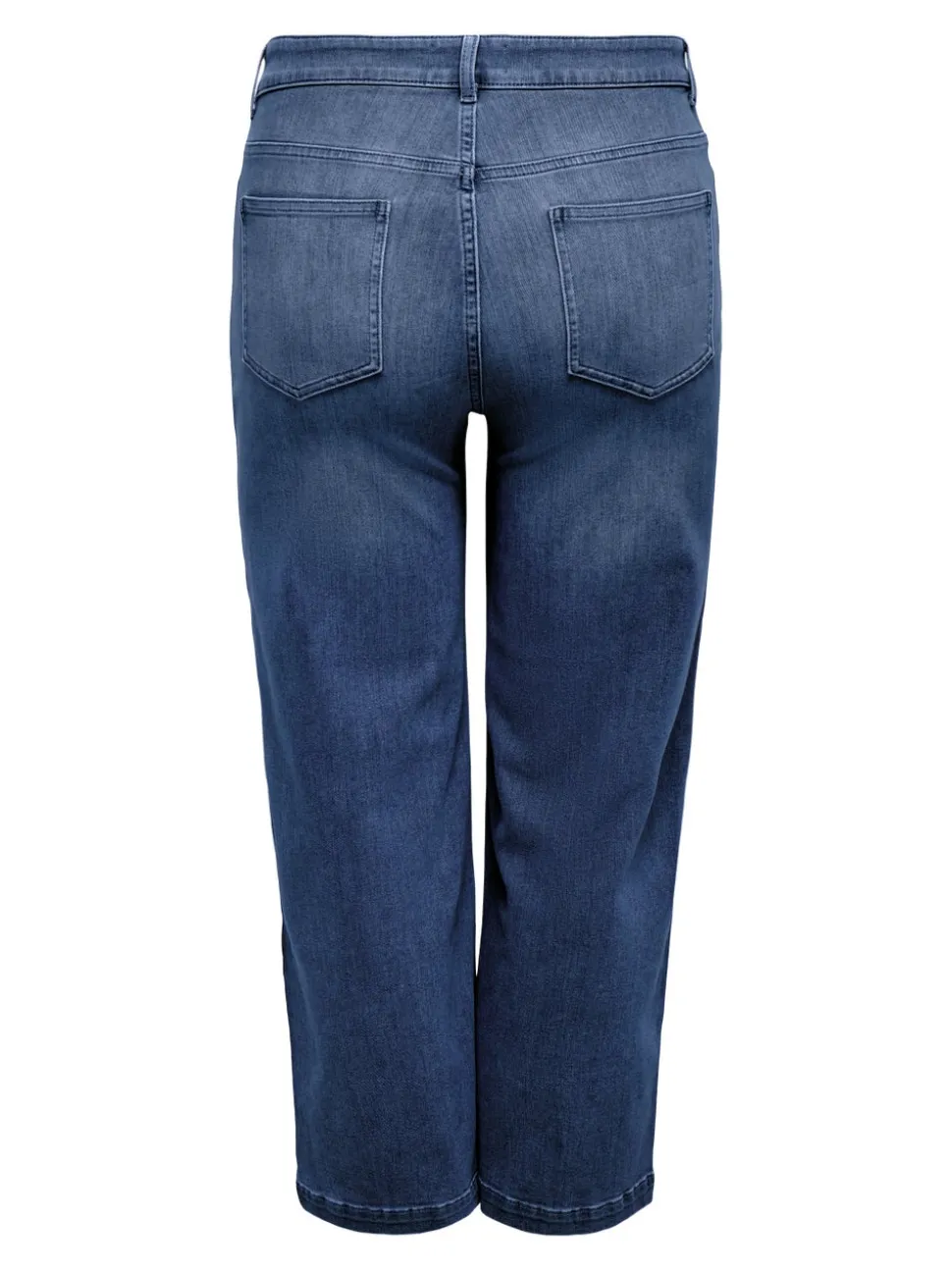 CARWILLY Høy midje Wide Leg Fit Cropped Jeans