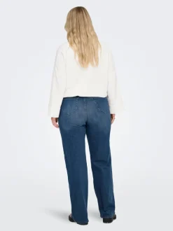 CARWILLY Høy midje Wide Leg Fit Jeans
