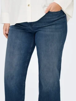 CARWILLY Høy midje Wide Leg Fit Jeans
