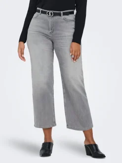 CARWILLY Høy midje Wide Leg Fit Jeans