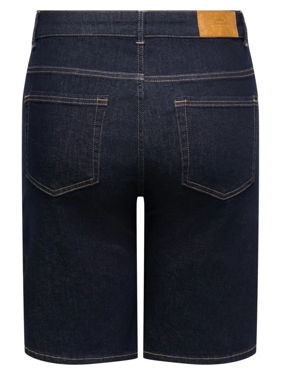 CARWILLY Høy midje Wide Leg Fit Denimshorts