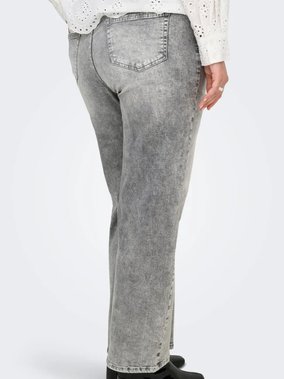 CARWILLY Høy midje Wide Leg Fit Jeans