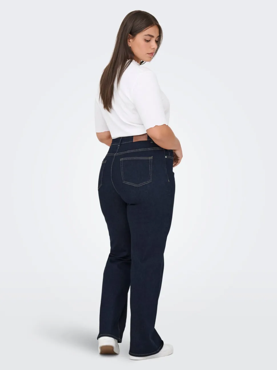 CARWILLY Høy midje Wide Leg Fit Jeans