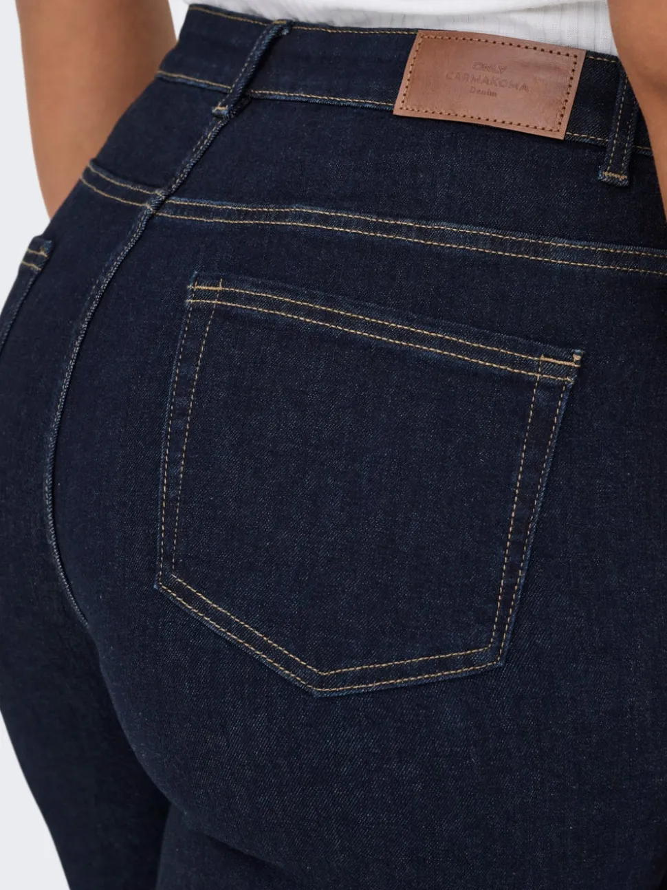 CARWILLY Høy midje Wide Leg Fit Jeans
