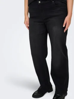 CARWILLY Høy midje Wide Leg Fit Jeans