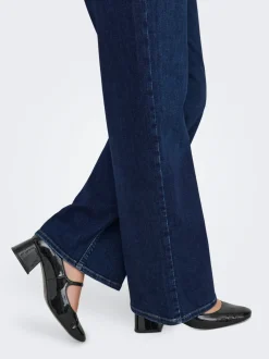 CARWILLY Høy midje Wide Leg Fit Jeans