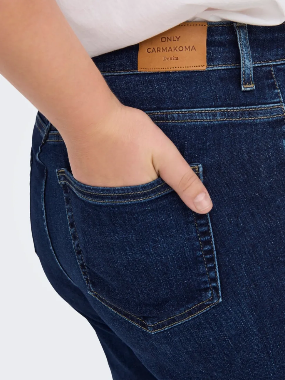 CARWILLY Høy midje Wide Leg Fit Jeans