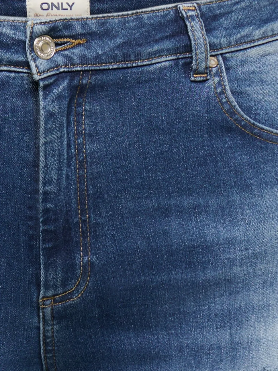CARWILLY Høy midje Wide Leg Fit Jeans