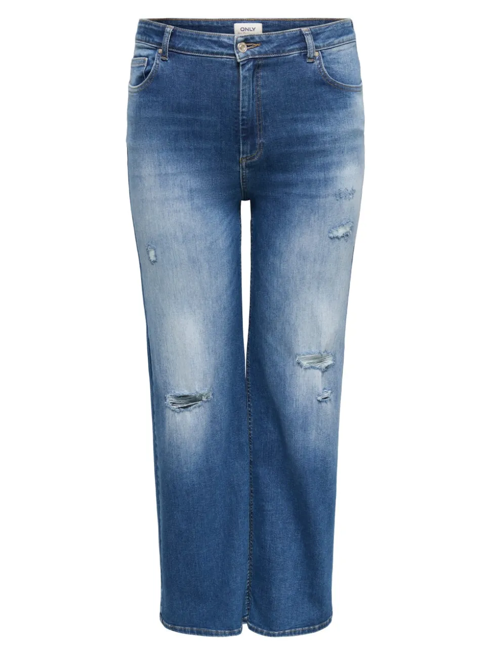 CARWILLY Høy midje Wide Leg Fit Jeans