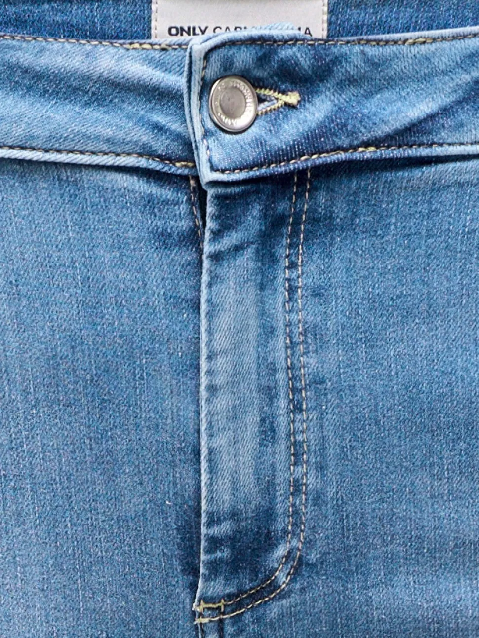 CARWILLY Middels høy midje capri Skinny Fit Jeans