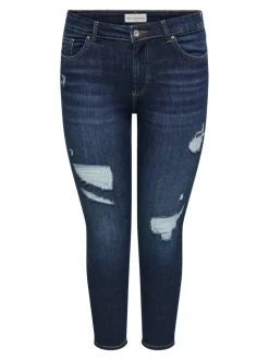 CARWILLY Middels høy midje Skinny Fit Ankellengde Jeans