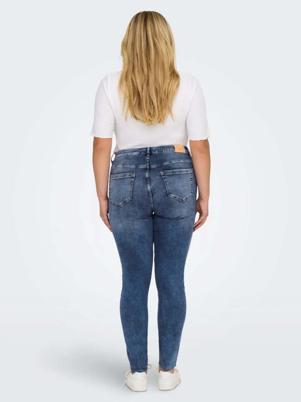 CARWILLY Middels høy midje Skinny Fit Ankellengde Jeans