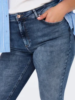 CARWILLY Middels høy midje Skinny Fit Ankellengde Jeans