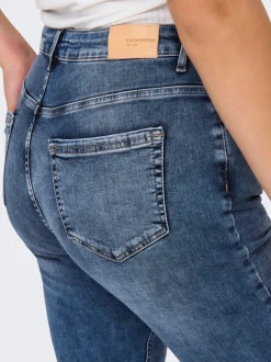 CARWILLY Middels høy midje Skinny Fit Ankellengde Jeans