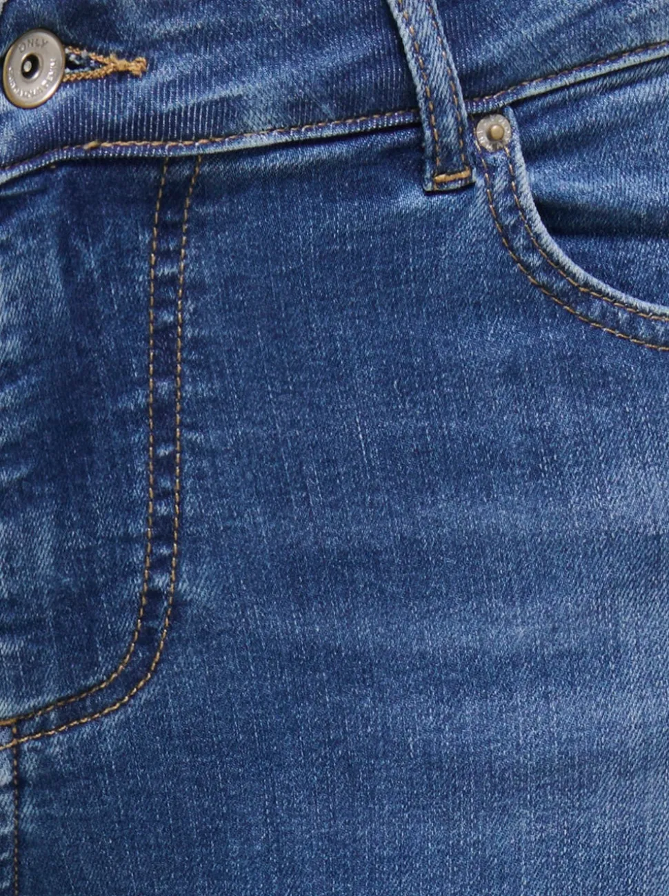 CARWILLY Middels høy midje Skinny Fit Ankellengde Jeans