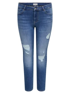 CARWILLY Middels høy midje Skinny Fit Ankellengde Jeans
