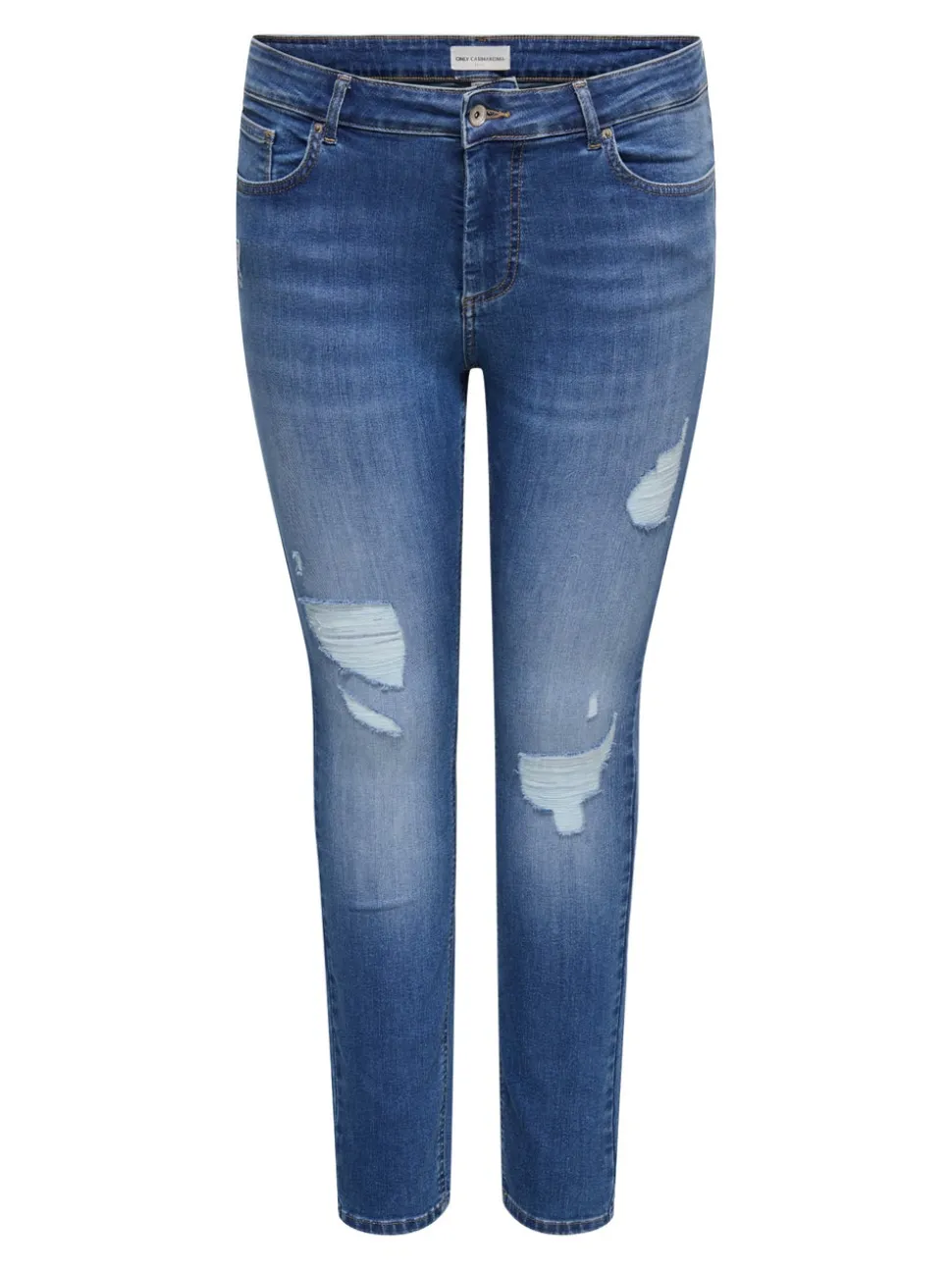 CARWILLY Middels høy midje Skinny Fit Ankellengde Jeans