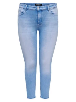 CARWILLY Middels høy midje Skinny Fit Ankellengde Jeans