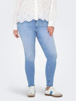 CARWILLY Middels høy midje Skinny Fit Ankellengde Jeans
